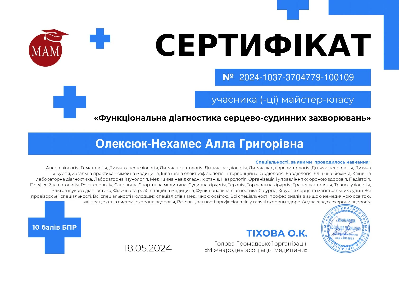 Олексюк-Нехамес Алла Григорівна