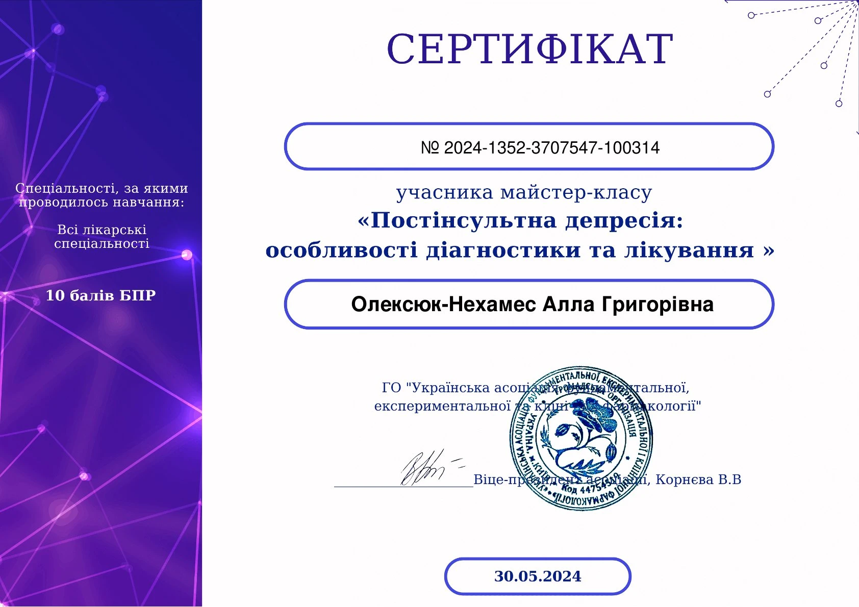 Олексюк-Нехамес Алла Григорівна