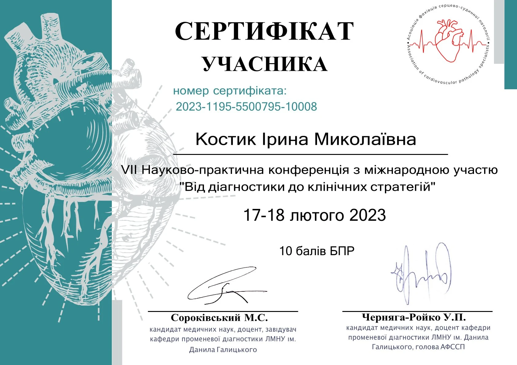 Костик Ірина Миколаївна