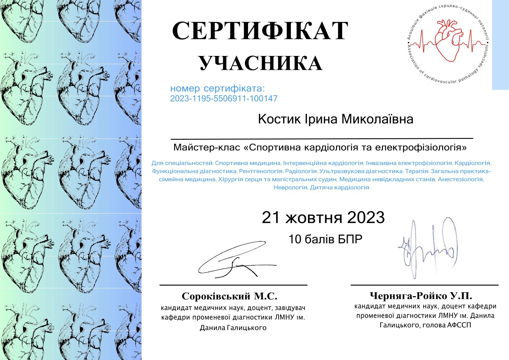 Костик Ірина Миколаївна