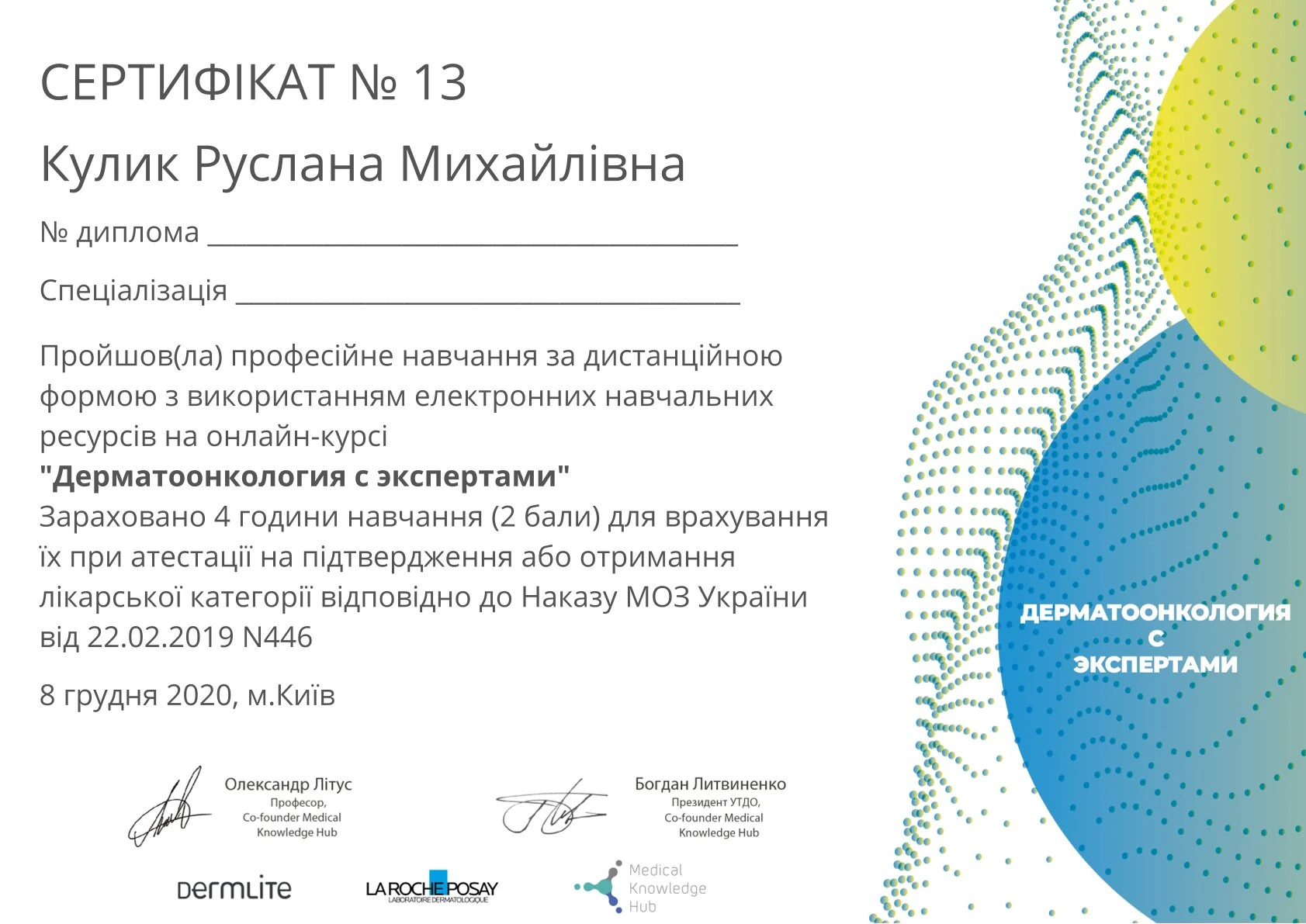 Кулик Руслана Михайлівна