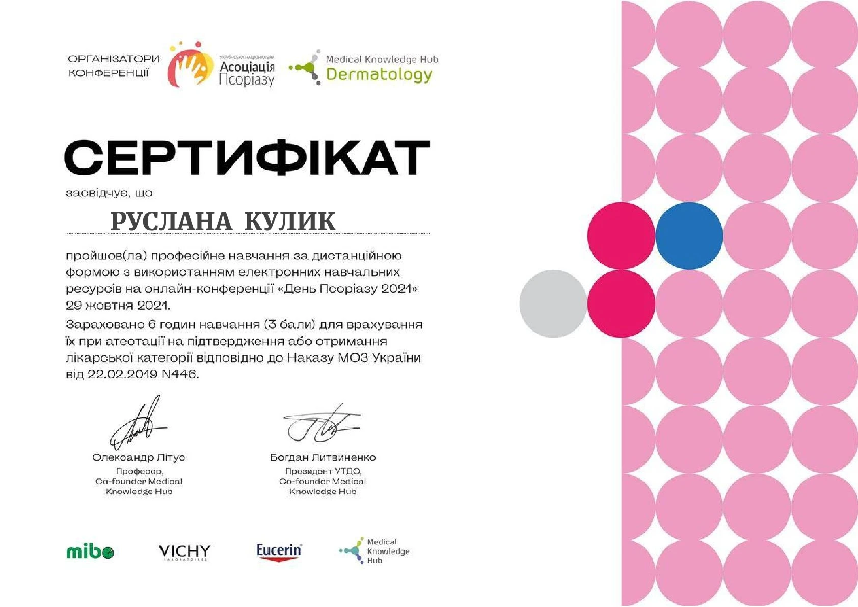 Кулик Руслана Михайлівна