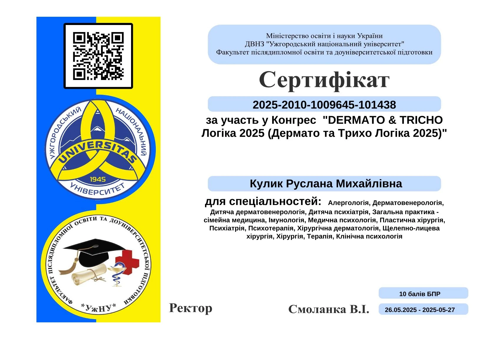 Кулик Руслана Михайлівна