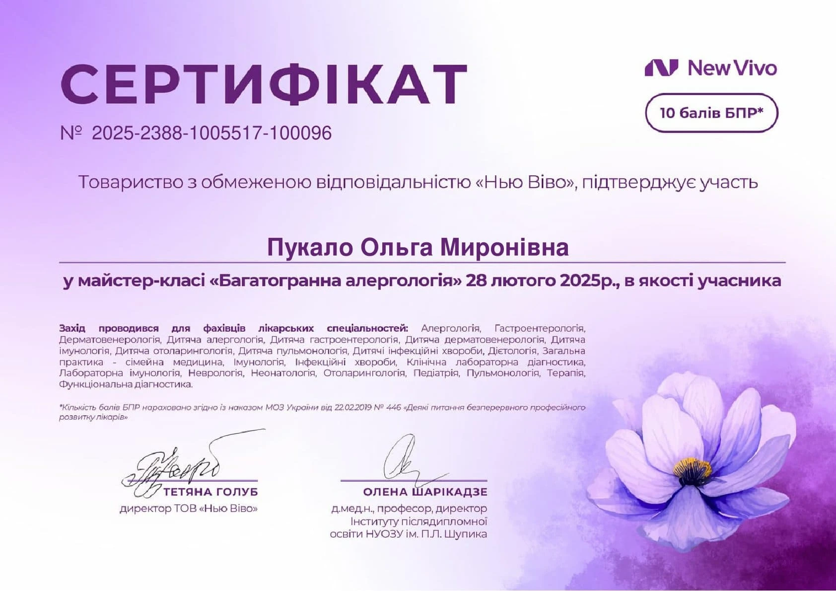 Пукало Ольга Миронівна